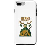 Carcasa para iPhone 7 Plus/8 Plus Diseño folclórico de Herne The Hunter English Woodland Spirit