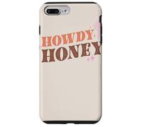 Carcasa para iPhone 7 Plus/8 Plus Diseño gráfico Retro Western de Howdy Honey con diseño de Cactus