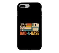 Carcasa para iPhone 7 Plus/8 Plus Diseño I Keep All My Dad Jokes In A Dad-A-Base