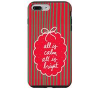 Carcasa para iPhone 7 Plus/8 Plus Diseño navideño All is Calm All is Bright