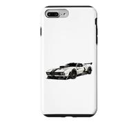 Carcasa para iPhone 7 Plus/8 Plus Diseño Retro de hipercoche de fuselaje Ancho, Muscle Car, Carreras callejeras
