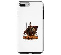 Carcasa para iPhone 7 Plus/8 Plus Diseño Valiente de la Fuerza del Guerrero Espartano intrépido