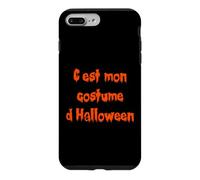 Carcasa para iPhone 7 Plus/8 Plus Disfraz de Cest Mon d Halloween francés Humor de Halloween