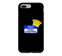 Carcasa para iPhone 7 Plus/8 Plus Disfraz de Halloween fácil con Texto en inglés «My Name Is Prince»