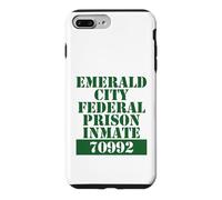 Carcasa para iPhone 7 Plus/8 Plus Disfraz de Prisionero de la Ciudad Esmeralda del Mago de Oz para Halloween