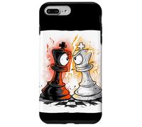 Carcasa para iPhone 7 Plus/8 Plus Disfraz de Rey de ajedrez Genial para los Amantes de Las Piezas y los peones