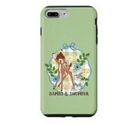 Carcasa para iPhone 7 Plus/8 Plus Disney Bambi & Thumper Spring Floral Plaid Coquette Style