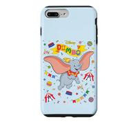 Carcasa para iPhone 7 Plus/8 Plus Disney Dumbo 85th Anniversary Flying Elephant Circus Collage