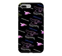 Carcasa para iPhone 7 Plus/8 Plus Disney Dumbo Pink Elephants Sensational Marvel in the Sky