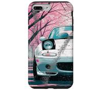 Carcasa para iPhone 7 Plus/8 Plus Distress JDM Coche Japón Mercado Nacional Sakura Flor Arte
