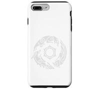 Carcasa para iPhone 7 Plus/8 Plus Distressed Crimson Desert Symbol of Pywel Design For Gamers
