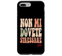 Carcasa para iPhone 7 Plus/8 Plus divertenti per uomini e Donne che Non Devi stressarmi Grazie
