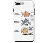 Carcasa para iPhone 7 Plus/8 Plus Divertida Evolución del Pez Café Antes Y Después del Enfoque