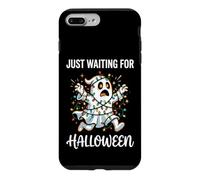 Carcasa para iPhone 7 Plus/8 Plus Divertidas Luces de Navidad Fantasmas Esperando Halloween