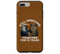 Carcasa para iPhone 7 Plus/8 Plus Divertido 12 Aniversario todavía Molesta Pareja 12 años