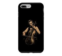 Carcasa para iPhone 7 Plus/8 Plus Divertido Abraham Lincoln Tocando Violonchelo Música clásica Violonchelo