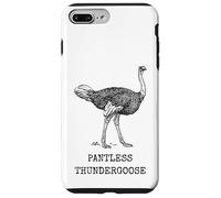 Carcasa para iPhone 7 Plus/8 Plus Divertido Avestruz sin Pantalones Thundergoose Nombre Animal Broma estúpida