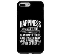Carcasa para iPhone 7 Plus/8 Plus Divertido Canal Boating Narrowboat Barco Continuo Cruiser