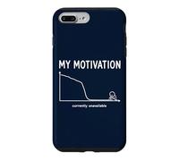Carcasa para iPhone 7 Plus/8 Plus Divertido Cita Motivación Sarcasmo Burnout Oficina Humor