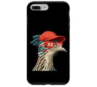 Carcasa para iPhone 7 Plus/8 Plus Divertido Correcaminos Gafas Sol Chaparral Ave Ilustración