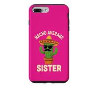 Carcasa para iPhone 7 Plus/8 Plus Divertido cumpleaños de Hermanas Cinco de Mayo Nacho Average Sisters