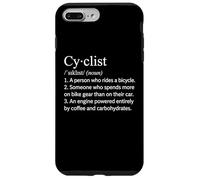 Carcasa para iPhone 7 Plus/8 Plus Divertido Diccionario Definición Ciclista Día Mundial de la Bicicleta Humor