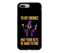 Carcasa para iPhone 7 Plus/8 Plus Divertido Diciendo Que mis Enemigos Pueden Encontrar Tus Llaves difíciles