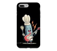 Carcasa para iPhone 7 Plus/8 Plus Divertido Disfraz de Rock de Cocina para los Amantes de la Guitarra y la Cocina