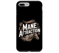 Carcasa para iPhone 7 Plus/8 Plus Divertido Entrenador de Caballos Mane Attraction