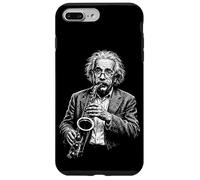 Carcasa para iPhone 7 Plus/8 Plus Divertido Física Científico Jugando Saxofón Matemáticas Nerd Ciencia Humor