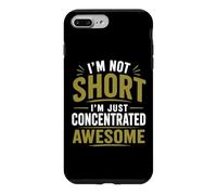 Carcasa para iPhone 7 Plus/8 Plus Divertido Humor Corto Concentrado Impresionante Texto