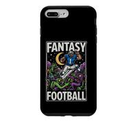Carcasa para iPhone 7 Plus/8 Plus Divertido Jugador de fútbol de fantasía vence a los Monstruos Diciendo