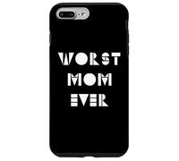 Carcasa para iPhone 7 Plus/8 Plus Divertido, la Peor mamá, el día de la Madre, Retro, Vintage