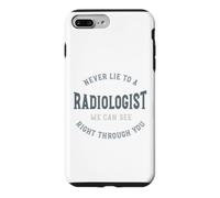 Carcasa para iPhone 7 Plus/8 Plus Divertido Radiología Juego de Palabras Radiólogo Humor