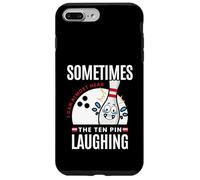 Carcasa para iPhone 7 Plus/8 Plus Divertido Regalo de Bolos Sometimes I Hear Ten Pin Laughing