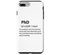 Carcasa para iPhone 7 Plus/8 Plus Doctorado Divertido Diccionario Definición Doctorado Estudiante Graduación