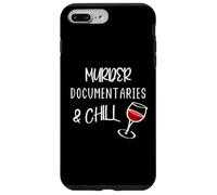 Carcasa para iPhone 7 Plus/8 Plus Documentales de Asesinato y frío Verdadero Crimen y Amantes del Vino
