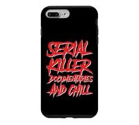 Carcasa para iPhone 7 Plus/8 Plus Documentales de Asesinos en Serie y Podcast Chill Crimen Verdadero