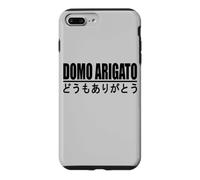 Carcasa para iPhone 7 Plus/8 Plus Domo ARIGATO Frase JAPONÉS Muchas Gracias