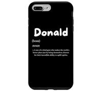 Carcasa para iPhone 7 Plus/8 Plus Donald Definition Personalized Trump Name Costume For Donald