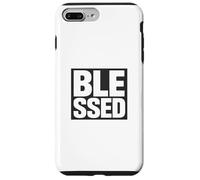 Carcasa para iPhone 7 Plus/8 Plus Dones bendecidos y Refranes bendita fe Cristiana Religiosa