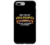 Carcasa para iPhone 7 Plus/8 Plus Don't Mees Old People Humor Sarcástico Divertido Diciendo Broma