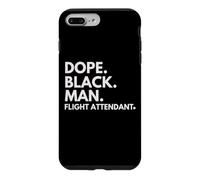 Carcasa para iPhone 7 Plus/8 Plus Dope Black Man Auxiliar de Vuelo Orgullo afroamericano