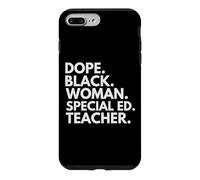 Carcasa para iPhone 7 Plus/8 Plus Dope Black Woman Special ED Teacher Orgullo afroamericano