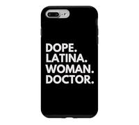 Carcasa para iPhone 7 Plus/8 Plus Dope Latina Mujer Médico Hispano Doctores Orgullo Latino