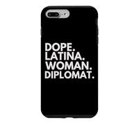 Carcasa para iPhone 7 Plus/8 Plus Dope Mujer Latina Diplomática Herencia Latina Orgullo Hispano