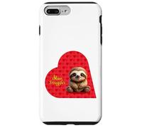 Carcasa para iPhone 7 Plus/8 Plus Dulce Slow Snuggles! - Lindo Perezoso - San Valentín