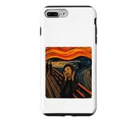 Carcasa para iPhone 7 Plus/8 Plus ECCE Homo Scream Cecilia Divertido Cool gráfico Jesus