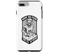 Carcasa para iPhone 7 Plus/8 Plus Ecualizador Musical de Halloween Have No Fear The DJ Is Here Zombie