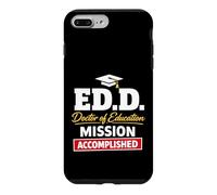 Carcasa para iPhone 7 Plus/8 Plus EDD Doctor of Education Accomplish Doctorate Graduation